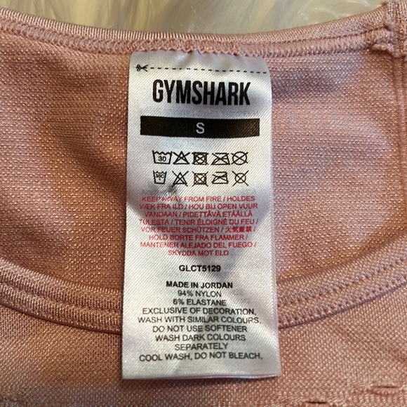 Gymshark Glow Long Sleeve Seamless Crop Top - Picture 6 of 6